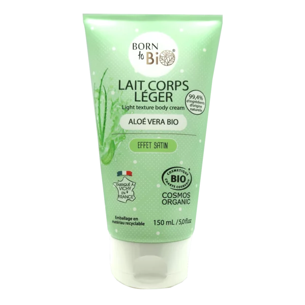 Crème Mains Légère Aloé Vera - Certifiée Bio