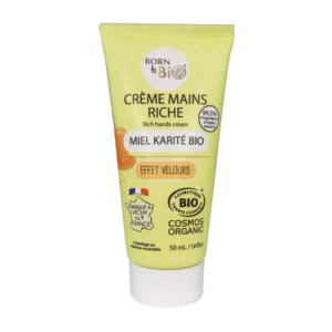 Crème Mains Riche Miel Karité - Certifiée Bio