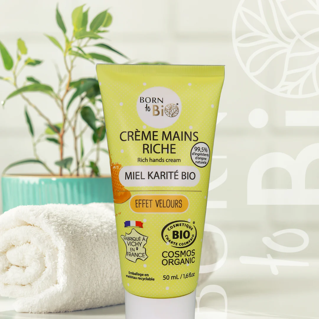 Crème Mains Riche Miel Karité - Certifiée Bio – Image 3